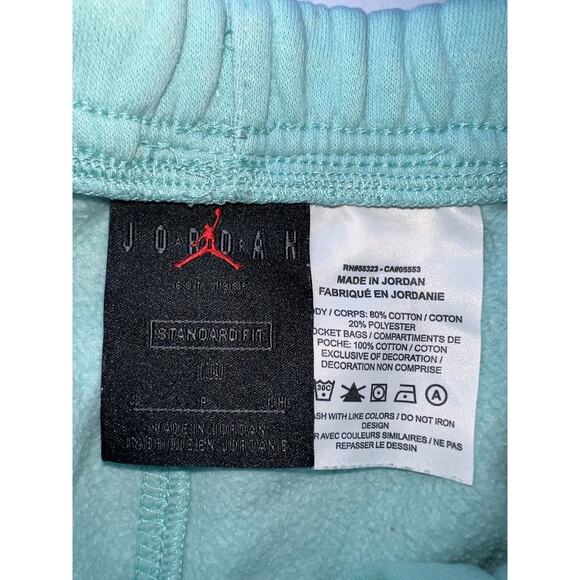 Nike Jordan Jumpman AIR Fleece Shorts Men’s Size Small Tropical Twist Daybreak - Picture 12 of 14
